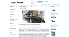 Desktop Screenshot of partschase.com